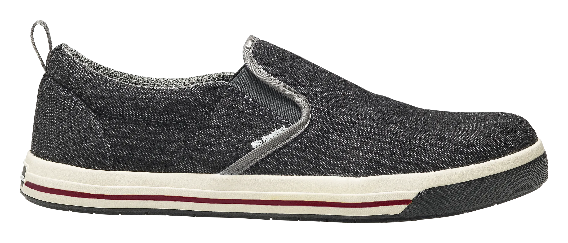Women's Westside Black Steel Toe SD10 Slip On Work Shoe