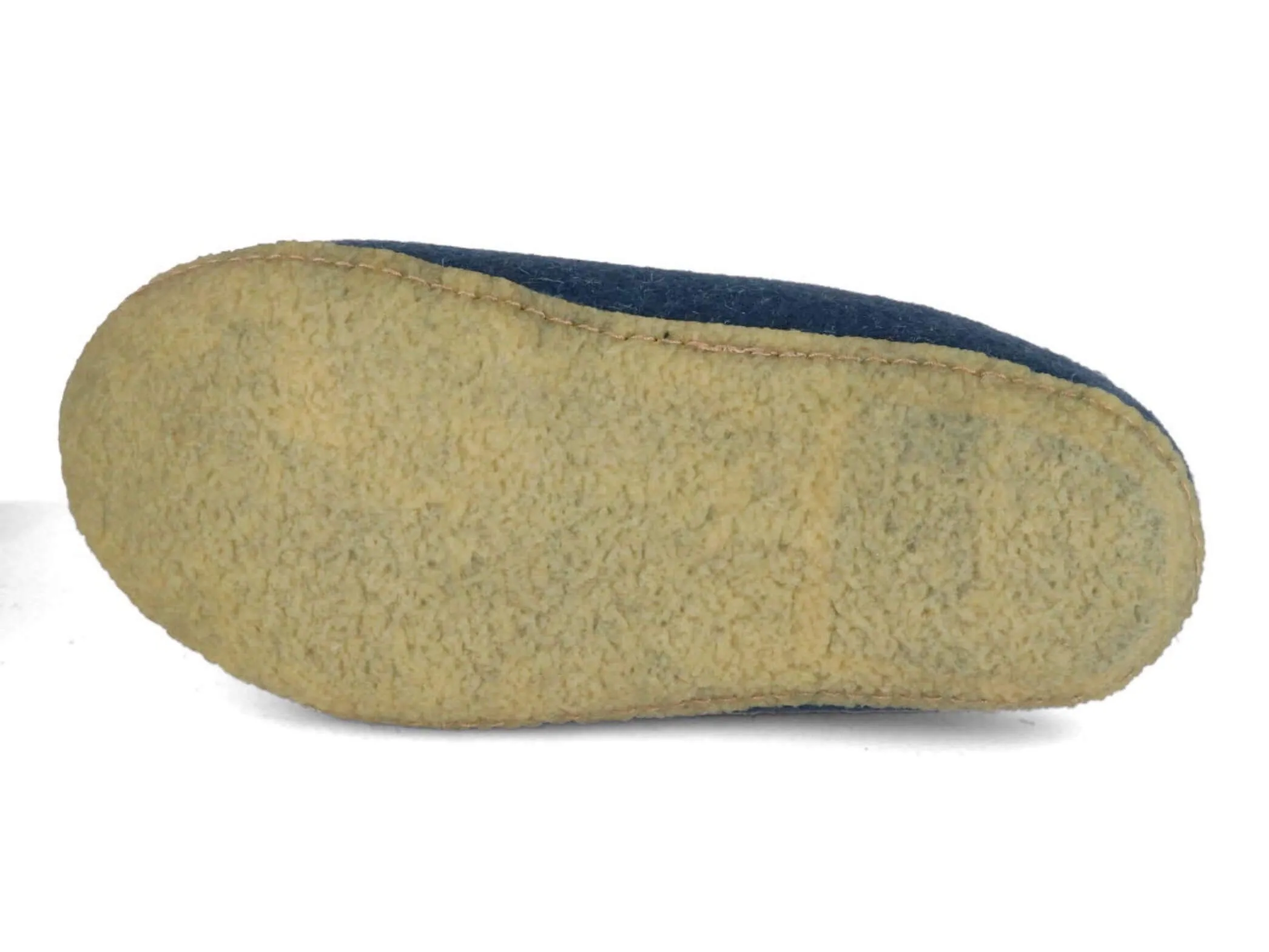 WoolFit Classic | Felt Slippers with Insoles & Rubber Sole