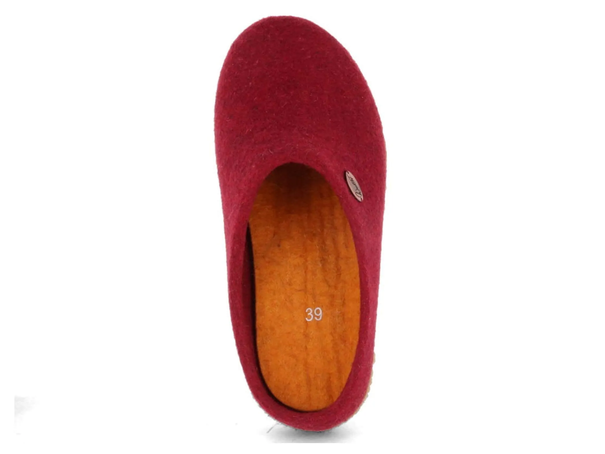 WoolFit Classic | Felt Slippers with Insoles & Rubber Sole