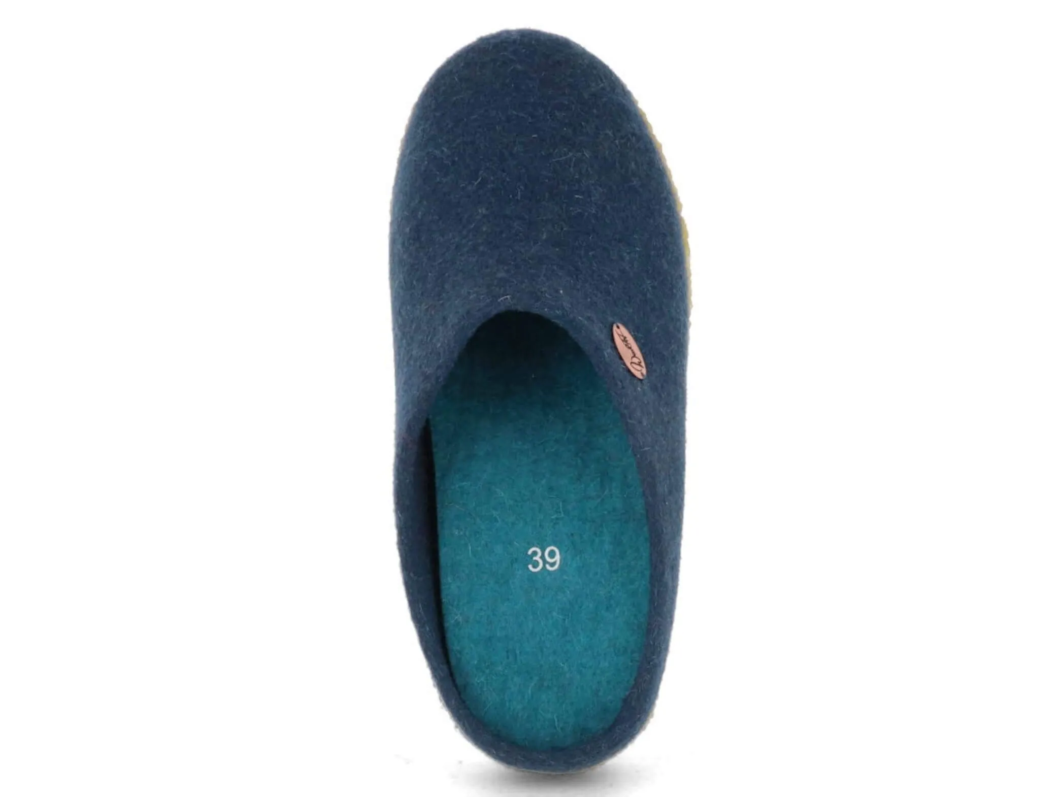 WoolFit Classic | Felt Slippers with Insoles & Rubber Sole