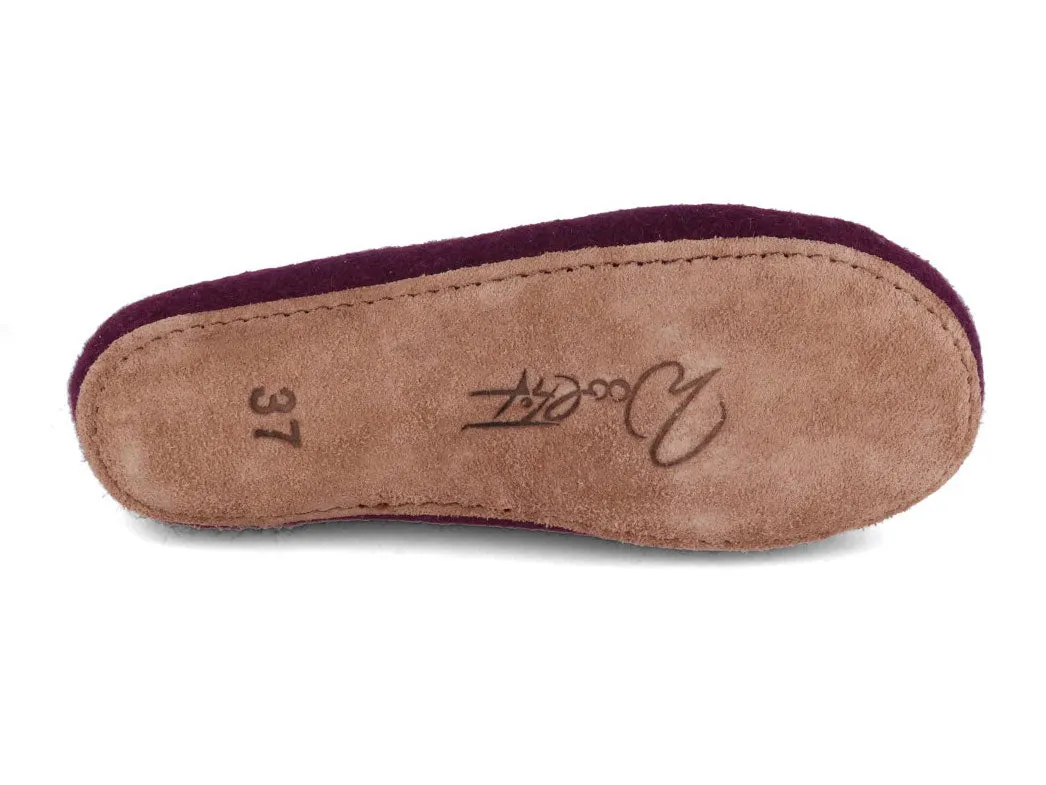 WoolFit® Felt Ballerina Slippers with Insoles